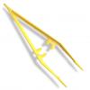 Exotic Pets Plastic Feeding Tweezers - Yellow 12.5cm