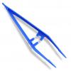 Exotic Pets Plastic Feeding Tweezers - Blue 12.5cm