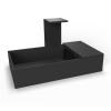 Habistat Tortoise Table - BLACK Table - 43x24x25 inch