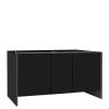 Habistat Tortoise Table - BLACK Cabinet - 48x24 inch