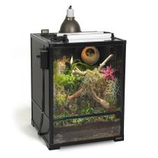 HabiStat Blacked Out Glass Terrarium