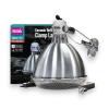 Arcadia Ceramic Reflector Clamp Lamp - Silver - 14cm/5.5inch - Screw (ES) Max 150w