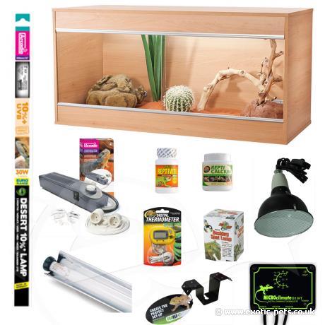 Exotic-Pets Bearded Dragon Kit