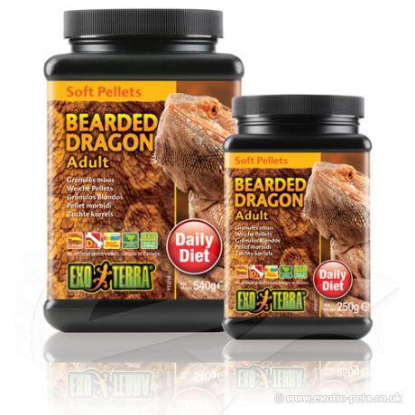Exo Terra Bearded Dragon Soft Pellets