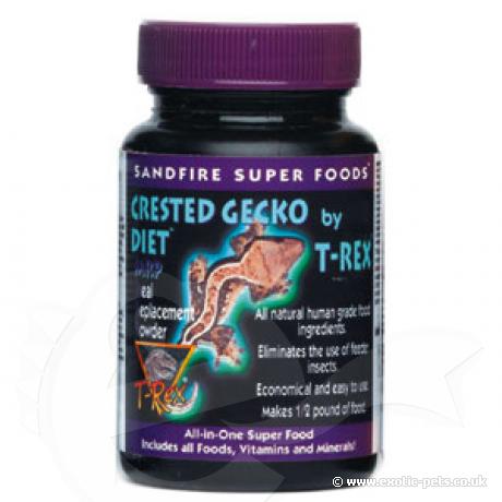 T-Rex Sandfire Crested Gecko Diet