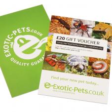 Exotic Pets Gift Card (The perfect present )