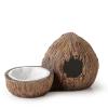 Exo Terra Tiki Coconut Hide and Water Dish - 12 x 22 x 12cm