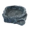 Komodo Terraced Dish - Medium Grey (20 x 18 x 6.5cm)