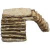 Komodo Corner Basking Ramp and Hide - Sandstone Large (28 x 24 x 11cm)