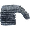 Komodo Corner Basking Ramp and Hide - Grey Large (28 x 24 x 11cm)