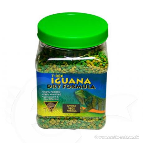T-Rex Iguana Diet - Vegetables