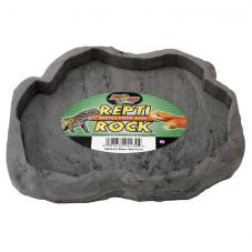 Zoo Med Repti Rock Food Dish (For feeding greens, flowers, and fruits)
