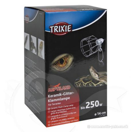 Trixie Ceramic Wire Clamp Lamp in box