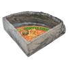 Zoo Med Repti Rock Corner Bowl - Large (23 x 23 x 7.5cm)