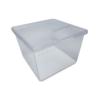Square Container with Flip Lid - 24oz (108 x 108 x 75mm)